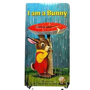 VTG '04 1st Random House Ed., I Am a Bunny Book, Richard Scarry, Golden Sturdy